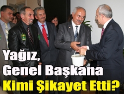 Kandıra CHP İlçe Başkanı Muzaffer Yağız ve yönetimi Ankaraya kimi