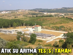 Kandırada atık su arıtma tesisinde son rütuşlar yapılıyor. Tesis önümüzdeki