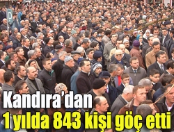 Kandırada göçü önlemek için siyasetçi ve idareciler büyük uğraş sarf