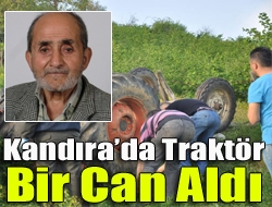 Traktörüyle fındık bahçesine çuvalları almak için giden Asım Manay bir