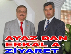 Ayaz’dan Erkal’a ziyaret İl Genel Meclis Başkanı Ali Ayaz, Kandıra Kaymakamı Hamza Erkal’ı