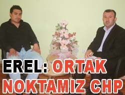 Erel: Ortak noktamız CHP Kandıra CHP Gençlik Kolları Başkanlığı’na önceki günlerde, İl Gençlik Kolları