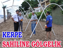 Kandıra’nın güzide sahillerinden biri olan Kerpe’de İlçe Kaymakamı Hamza Erkal’ın