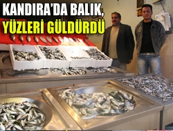 Kandırada onlarca balık tezgahı her gün çeşitli balıklarla dolup taşmaya