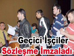 Büyükşehir Belediyesi ve İŞKUR arasında imzalanan Toplum Yararına Çalışma Programı