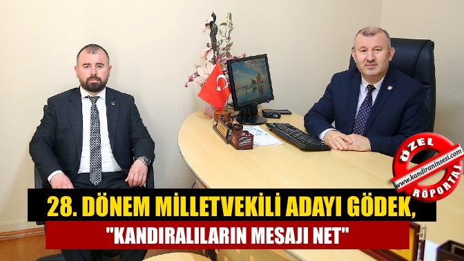 Yeniden Refah Partisi 28. dönem Kocaeli Milletvekili Adayı Levent Gödek,