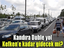 Duble yol haline getirilmesi planlanan Kandıra Yolunun Kefkene kadar uzatılması