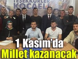 AK Parti Kandıra İlçe Gençlik Kolları Başkanı Murat Ölmez, olağan