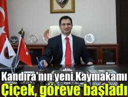 Kandıranın yeni Kaymakamı İsmail Çiçek Cuma günü ilçemizde görevine başladı.