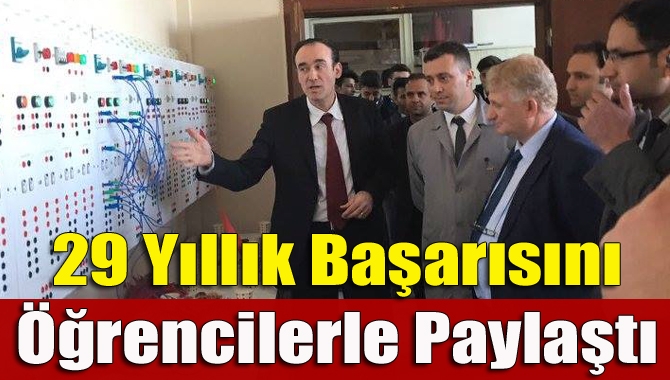METEM kariyer günlerinin ilk konuğu olan İlçe Milli Eğitim Müdürü