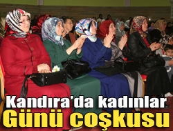 Kandıra Belediyesi tarafından düzenlenen 8 Mart Dünya Kadınlar Günü programına