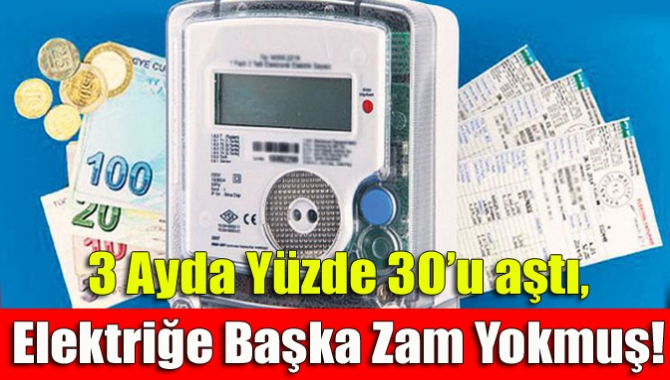 2019 yılının bitmesine 3 ay kala elektriğe gelen zam miktarı