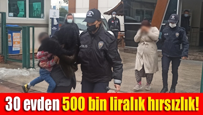 Kocaeli İl Emniyet Müdürlüğü tarafından yapılan çalışmalar sonucu Kocaeli ve
