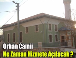 Kandıra Orhan Camii restorasyonu Hak İş İnşaat tarafından 29.10.2010 tarihinde