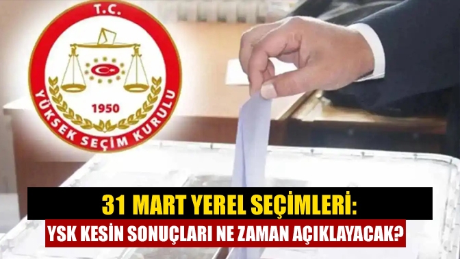 Türkiye sandık başına gitti ve yerel yöneticilerini belirledi. Kesin olmayan