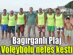 Kandıraya bağlı Bağırganlı sahilinde, hafta sonu plaj voleybolu turnuvası düzenlendi.