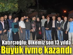 Kandıra mahallelerine yaptığı ziyaretlerde konuşan AK Parti Kocaeli Milletvekili Radiye