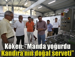 Kandırada mandacılık sektörünün markalaşması için üreticiye tam destek veren Kandıra