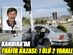 Kandıra ışıklarda meydana gelen trafik kazasında iki araç çarpıştı. Kazada