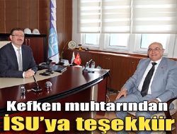 İSU Genel Müdürü İlhan Bayramı ziyaret eden Kandıra Kefken Mahalle