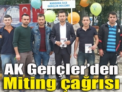 AK Parti Kandıra İlçe Gençlik Kolları Başkanı Murat Ölmez ve