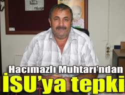 Hacımazlı Muhtarı Mustafa Dinç, defalarca talep etmesine rağmen mahallelerine koruge