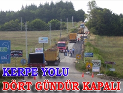 Her yıl Kerpe yolunun genişletilmesini ümit eden tatilciler bu yılda