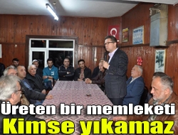 Mahalle ziyaretlerinde konuşan Kandıra Belediye Başkanı Ünal Köken, Birlik içinde