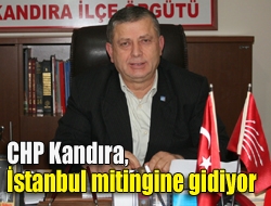 CHP Kandıra İlçe Başkanı Recep Şenol, 11 Nisan Cumartesi günü