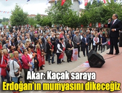Kandıra mitinginde halka seslenen CHP Kocaeli Milletvekili Haydar Akar, İktidar