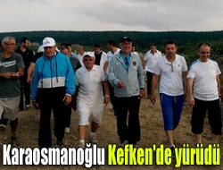 Büyükşehir Belediye Başkanı İbrahim Karaosmanoğlu, Kandıra Kovanağzında vatandaşlarla bir araya