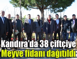 Kocaeli Büyükşehir Belediyesi çiftçiyi destekleme projesi kapsamında Kandıradaki 38 çiftçiye