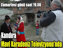 Mavi Karadeniz Televizyonunda bugün saat 19.00 da Kandıra İlçesinin tanıtım