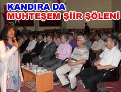 Kandıra’da muhteşem şiir şöleni Kandıra Milli Eğitim Müdürlüğü