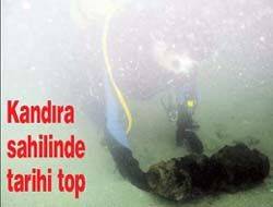 KOCAELİ Müze Müdürlüğü su altı ekipleri, Kandıra'nın Kefken Köyü'ndeki Kapri