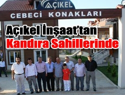 Açıkel İnşaat Cebecide yapmakta olduğu otuz dairelik siteyi altı ay