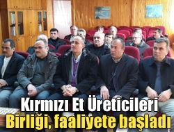 Kocaeli Kırmızı Et Üreticileri Birliği ilk genel kurulunu yaparak faaliyete