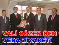 Vali Sözer’den veda ziyareti Kocaeli Valisi Gökhan Sözer, Edirne’ye tayinin çıkmasının ardından veda ziyaretlerine