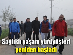 Kandıra Belediyesi tarafından her Pazar sabahı vatandaşın katılımıyla düzenlenen Sağlıklı