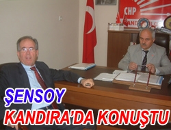 Şensoy Kandıra’da konuştu Kandıra İlçe örgütlerini ziyaret eden CHP İl Başkanı Ferhan Şensoy,