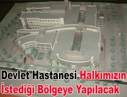 Kandıra Devlet Hastanesi üç dört yıldan beri şuraya mı yapılsın