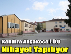 Kocaeli İl Özel İdaresi, Kandırada yaptırılacak Akçakoca İlköğretim Okulu ile