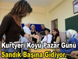 Kandıra Kurtyeri Köyü, 3 Nisan Pazar günü yeni muhtarını belirlemek