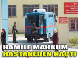 Gebzede doğum sancıları çeken hamile mahkum, doğum için gittiği Gebze