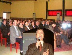 Servis şoförleri eğitimden geçti İlçe milli eğitim müdürlüğü ve Jandarma trafik komutanlığı taşımalı sistemde