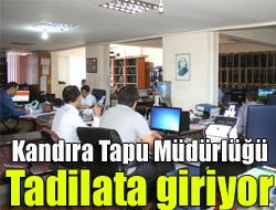 Tapu Kadastro Genel Müdürlüğünün Modernizasyon Projesi kapsamında Kandıra Tapu ve