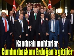 Cumhurbaşkanı Recep Tayyip Erdoğan'ın Ankara Cumhurbaşkanlığı külliyesinde dördüncüsünü düzenlediği muhtarlar