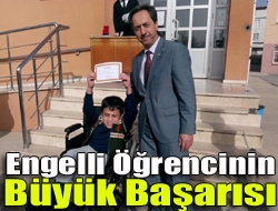 İki ayağını da kullanamayan Kandıra Zafer Ortaokulu 6ncı sınıf öğrencisi