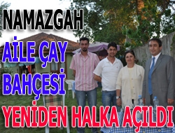 Namazgah yeniden halka açıldı Kandıra Nazmagah Aile Çay Bahçesi yeniden halka açıldı. Kandıra Belediye