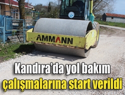 Kandıra Belediyesi tarafından yaza hazırlık çalışmaları kapsamında yapılan yol çalışmalarına